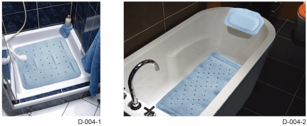 Hai Zhi Dian PEVA Bath Mat & Pillow Set #D004 - Image 3