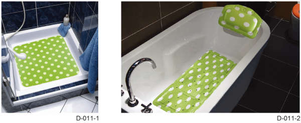 Hai Zhi Dian PEVA Bath Mat & Pillow Set #D011 - Image 3
