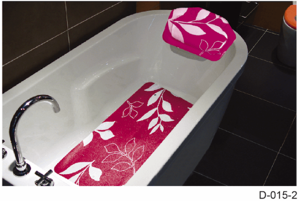 Hai Zhi Dian PEVA Bath Mat & Pillow Set #D015