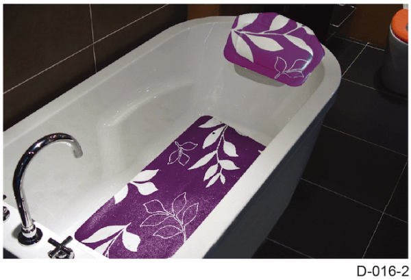 Hai Zhi Dian PEVA Bath Mat & Pillow Set #D016