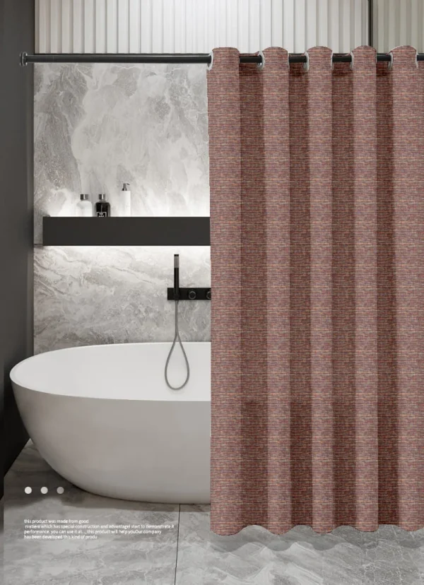 Hai Zhi Dian Polyester Shower Curtain #YD109-1