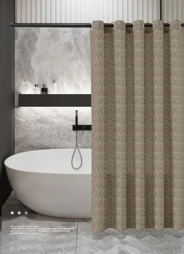 Hai Zhi Dian Polyester Shower Curtain #YD109-2