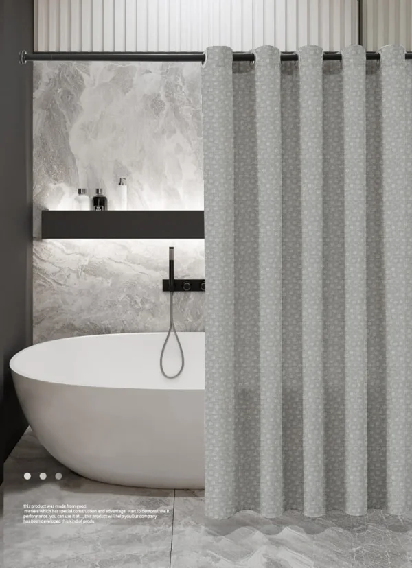 Hai Zhi Dian Polyester Shower Curtain #YD110-2