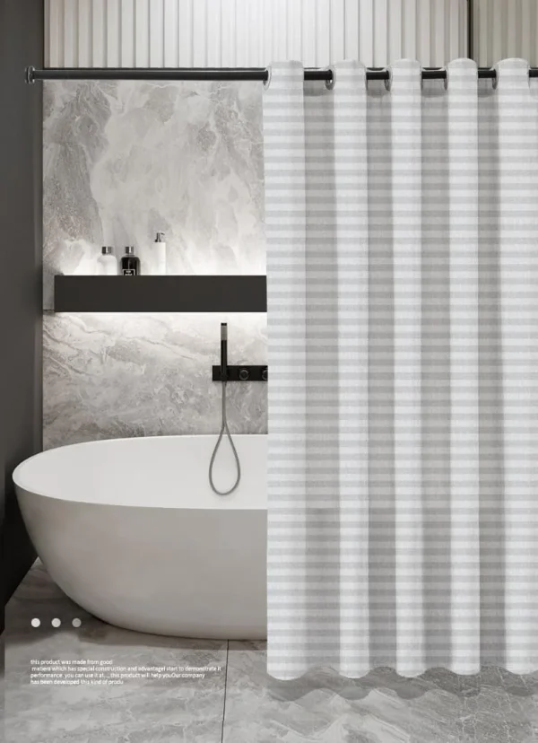 Hai Zhi Dian Polyester Shower Curtain #YD111-3
