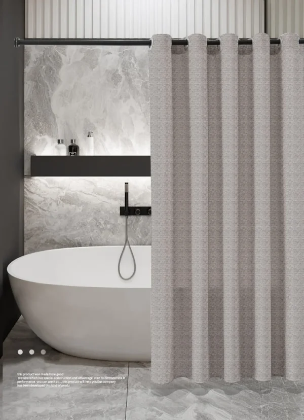 Hai Zhi Dian Polyester Shower Curtain #YD112-2