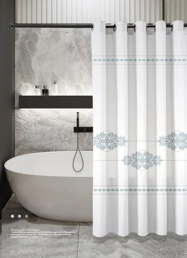 Hai Zhi Dian Polyester Shower Curtain #YD115-3