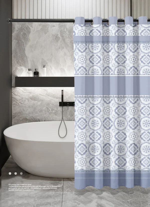 Hai Zhi Dian Polyester Shower Curtain #YD123-1
