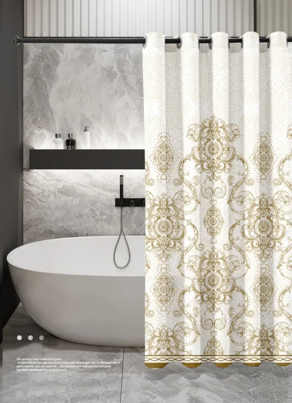 Hai Zhi Dian Polyester Shower Curtain #YD125-1
