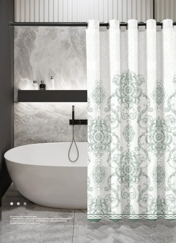 Hai Zhi Dian Polyester Shower Curtain #YD125-2