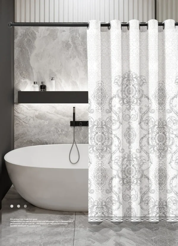 Hai Zhi Dian Polyester Shower Curtain #YD125-3
