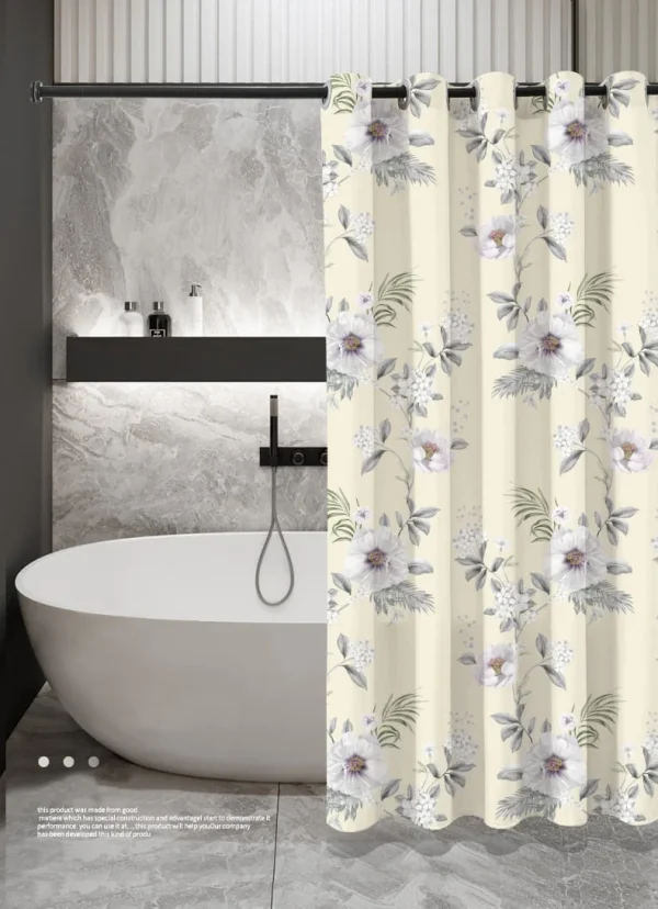 Hai Zhi Dian Polyester Shower Curtain #YD127-1