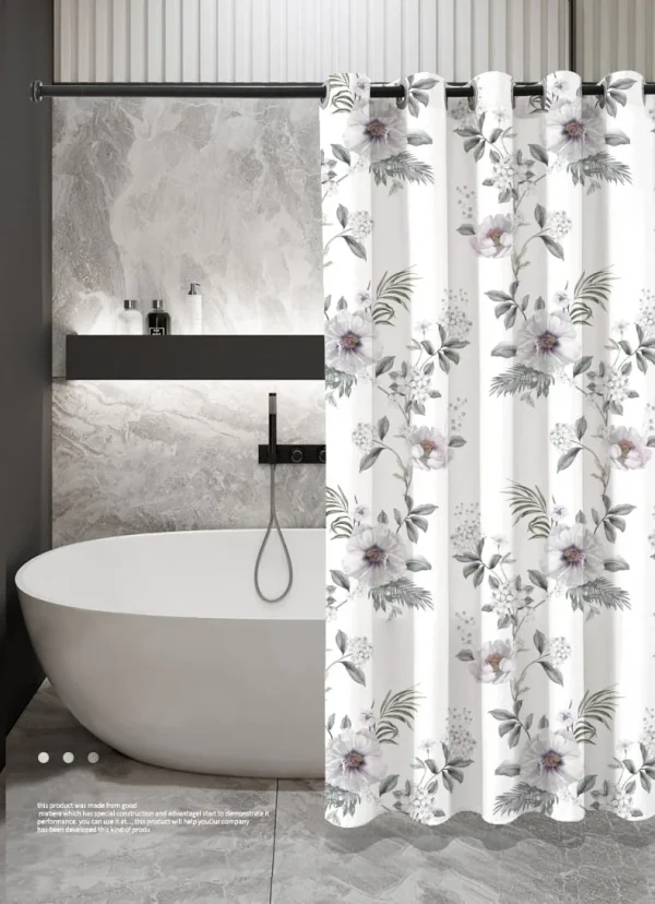 Hai Zhi Dian Polyester Shower Curtain #YD127-2