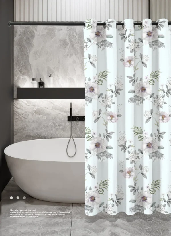 Hai Zhi Dian Polyester Shower Curtain #YD127-3