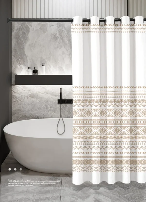 Hai Zhi Dian Polyester Shower Curtain #YD131