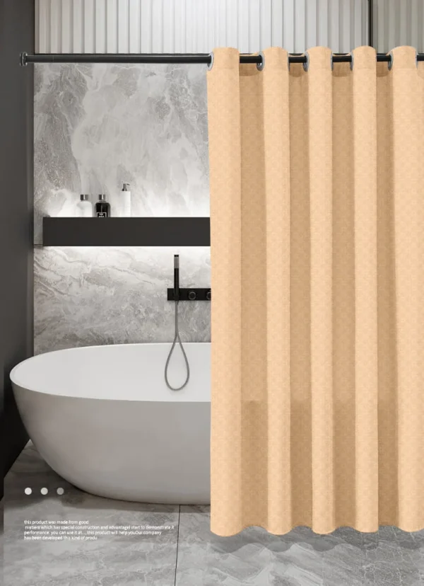Hai Zhi Dian Polyester Shower Curtain #YD132-3