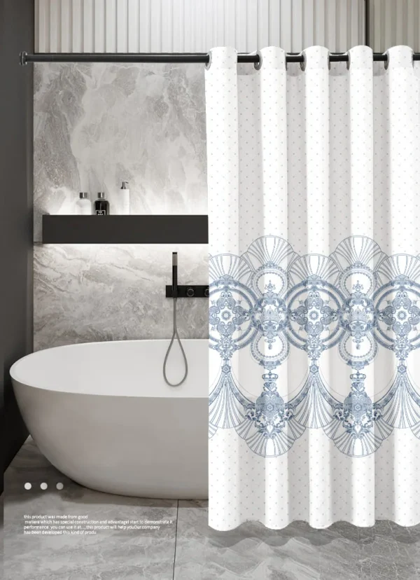 Hai Zhi Dian Polyester Shower Curtain #YD133-2