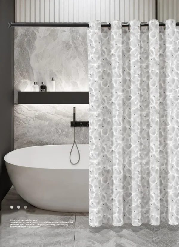Hai Zhi Dian Polyester Shower Curtain #YD136-1