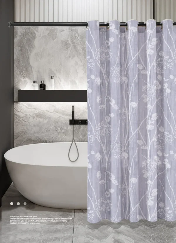Hai Zhi Dian Polyester Shower Curtain #YD137-1