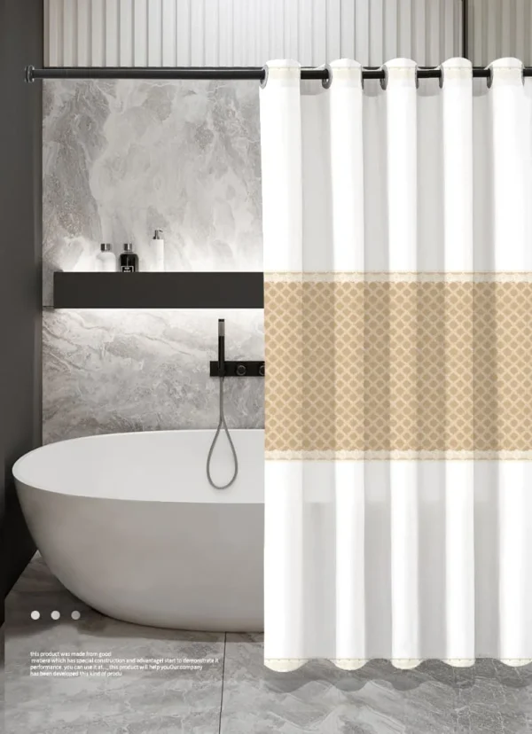 Hai Zhi Dian Polyester Shower Curtain #YD141-3