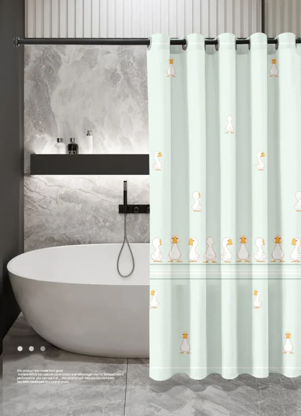 Hai Zhi Dian Polyester Shower Curtain #YD145-3