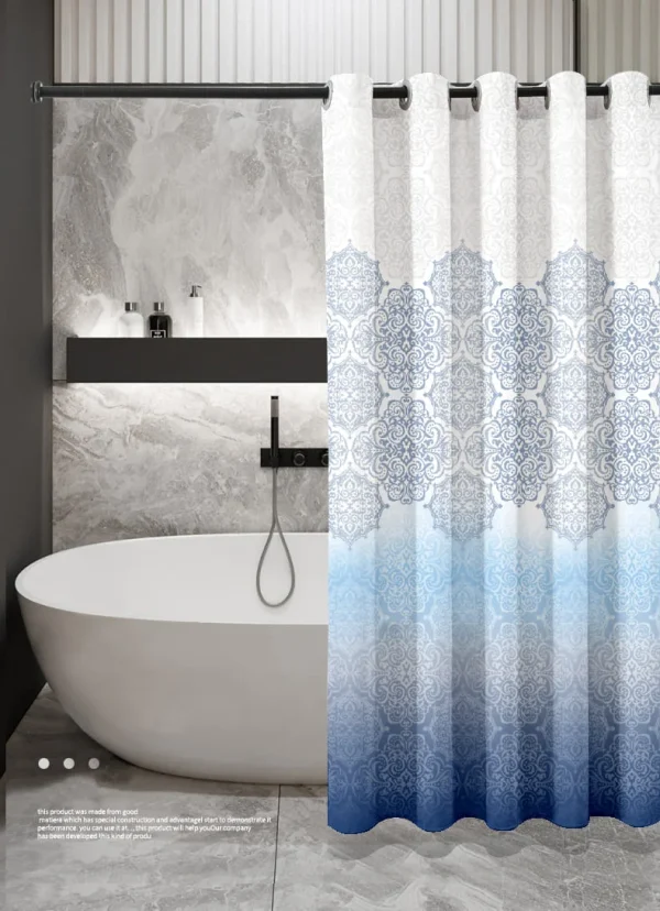 Hai Zhi Dian Polyester Shower Curtain #YD146-1