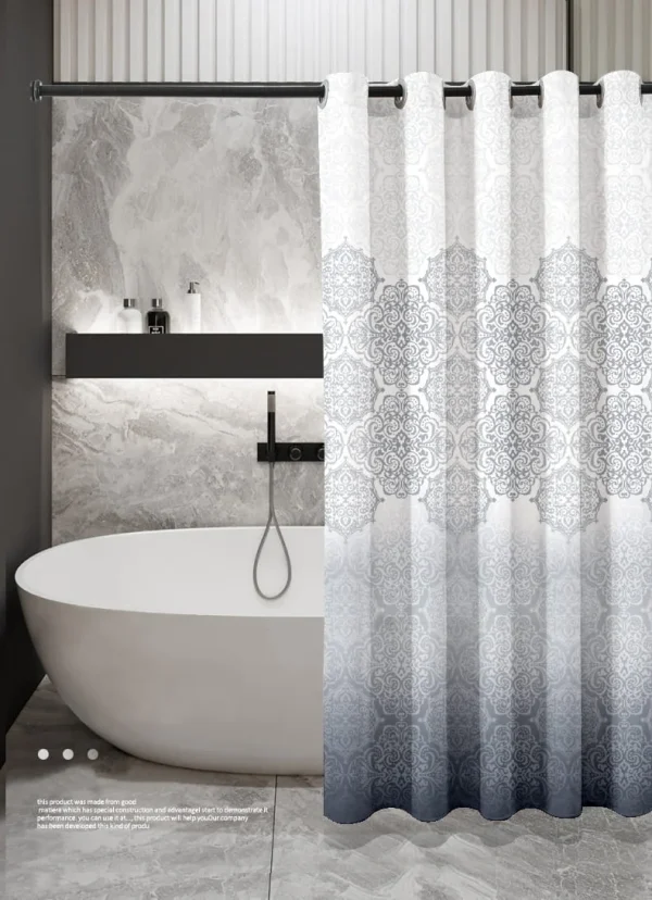 Hai Zhi Dian Polyester Shower Curtain #YD146-3