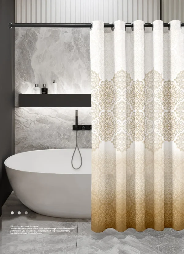 Hai Zhi Dian Polyester Shower Curtain #YD146-4