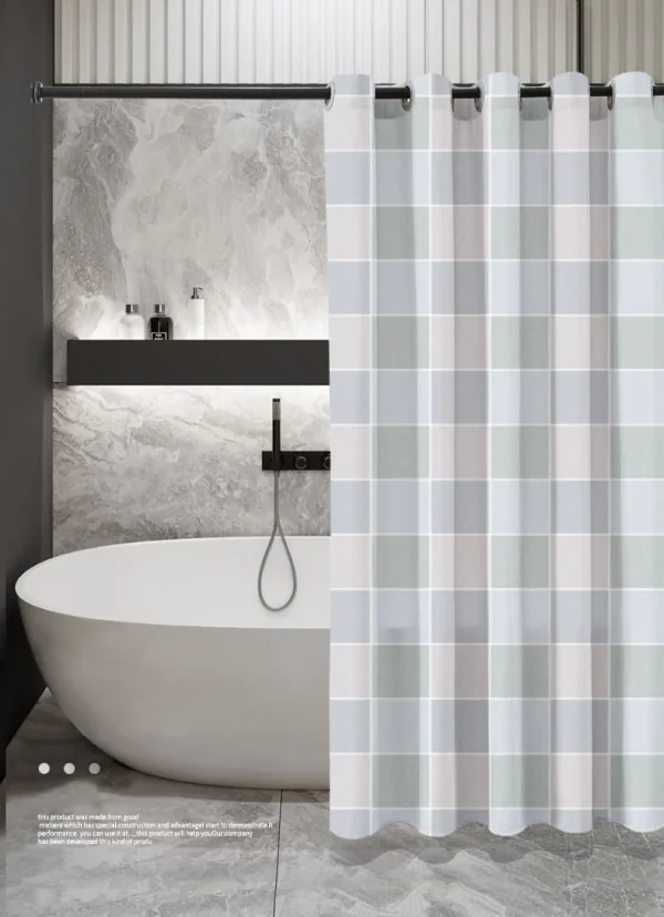 Hai Zhi Dian Polyester Shower Curtain #YD150-2