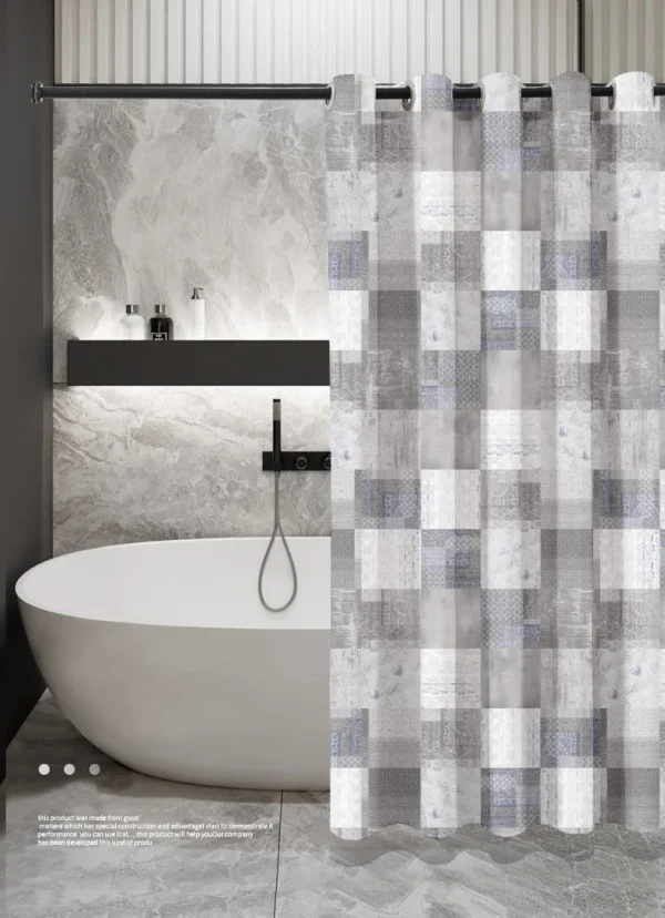 Hai Zhi Dian Polyester Shower Curtain #YD153-3