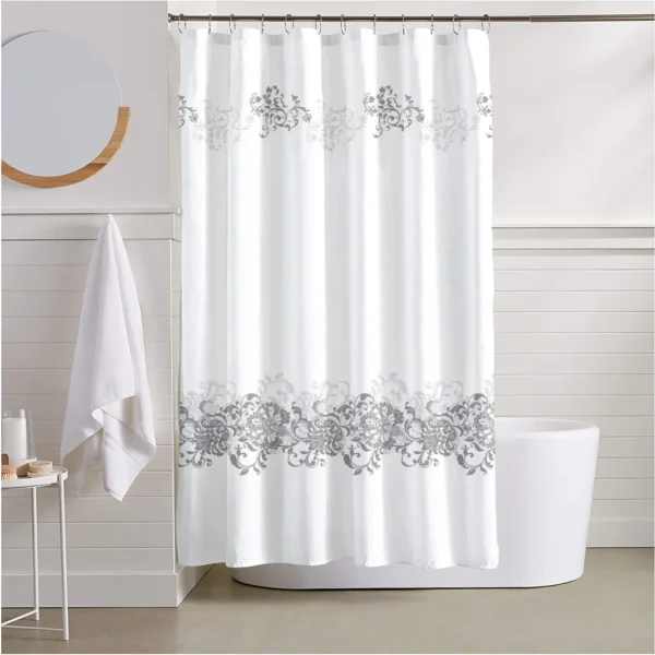 Hai Zhi Dian Polyester Shower Curtain #YD181-1