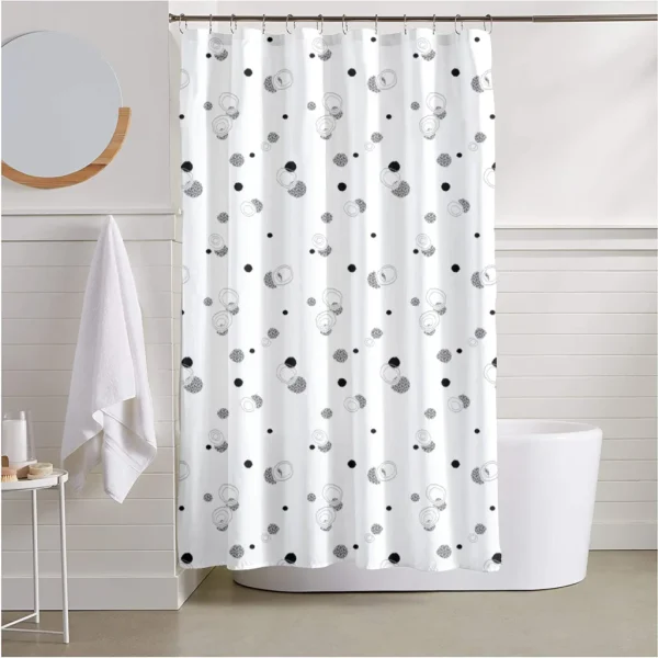 Hai Zhi Dian Polyester Shower Curtain #YD182-2