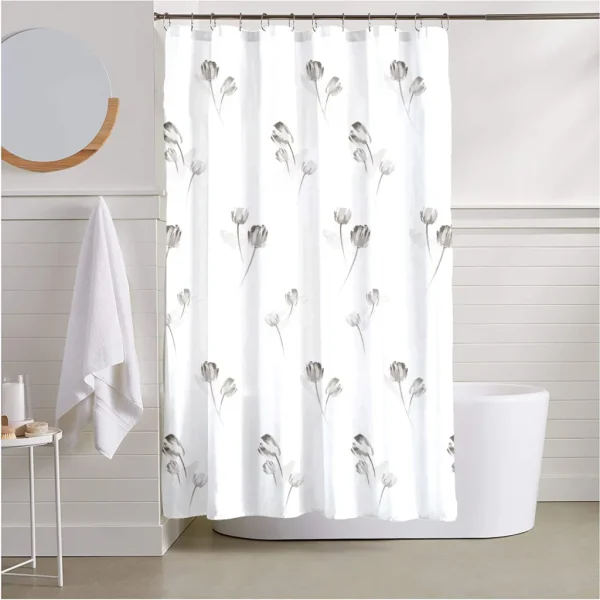 Hai Zhi Dian Polyester Shower Curtain #YD184-1