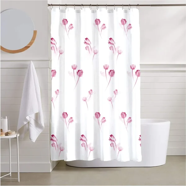 Hai Zhi Dian Polyester Shower Curtain #YD184-3