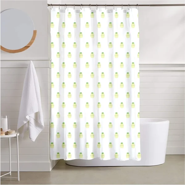 Hai Zhi Dian Polyester Shower Curtain #YD185-1