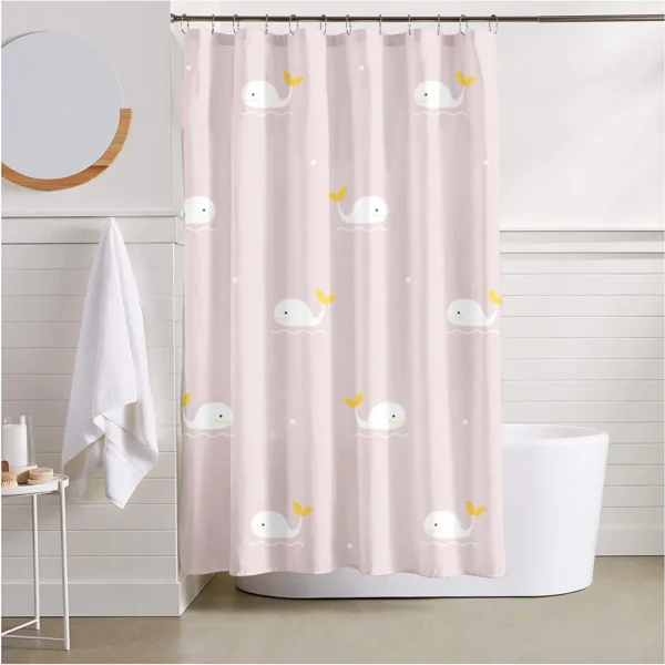 Hai Zhi Dian Polyester Shower Curtain #YD186-3