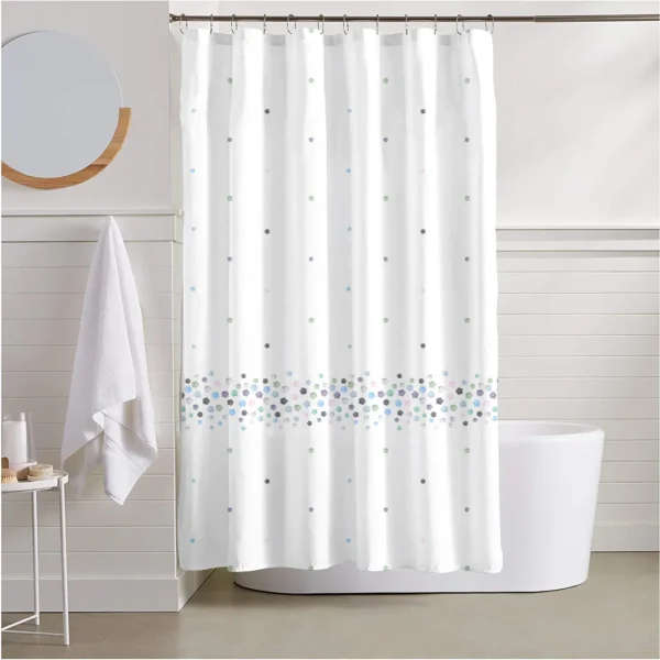 Hai Zhi Dian Polyester Shower Curtain #YD190-2
