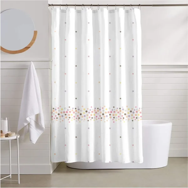 Hai Zhi Dian Polyester Shower Curtain #YD190-3