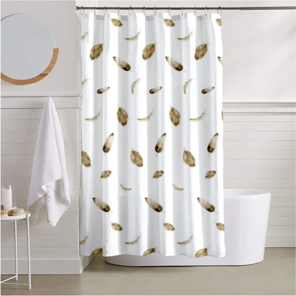 Hai Zhi Dian Polyester Shower Curtain #YD193-3